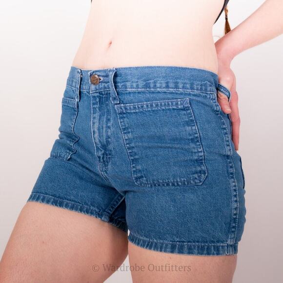 Vintage Pants - Vintage 70s SMITHS Jean Shorts